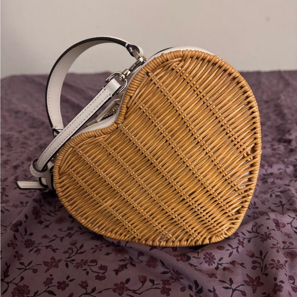 Kate Spade Wicker Heart Bag - Picture 2 of 3